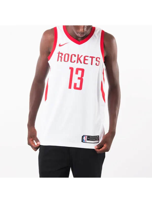 Футболка nba james harden association edition swingman джерси sw 13 Nike — изображение 3 из 4, белый