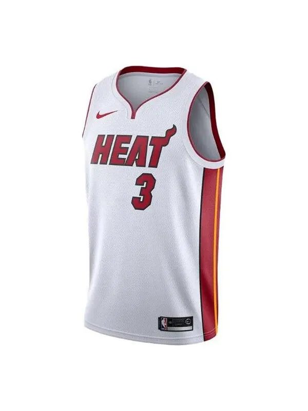 Майка Nike x NBA Miami Heat Dwyane Wade Jerseys 'White' — изображение 1 из 2, белый/мульти