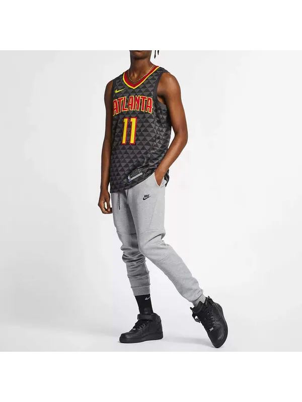 Майка Nike NBA Large Atlanta Hawks Basketball Jersey/Vest Black — изображение 3 из 4, черный