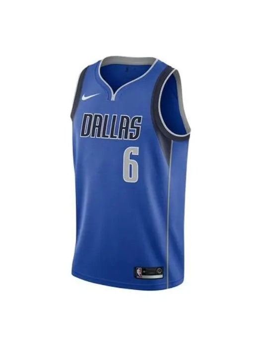 Майка Nike NBA PORZINGIS ICON SWINGMAN JERSEY 'Royal Blue' — изображение 1 из 1, синий
