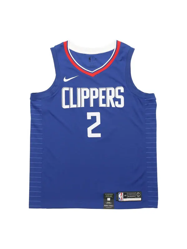 Футболка nba team limited jersey sw fan edition los angeles clippers leonard 2 blue Nike — изображение 1 из 2, синий