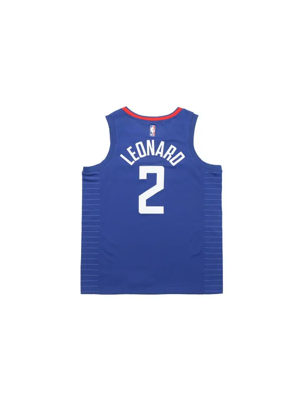 Футболка nba team limited jersey sw fan edition los angeles clippers leonard 2 blue Nike — изображение 2 из 2, синий
