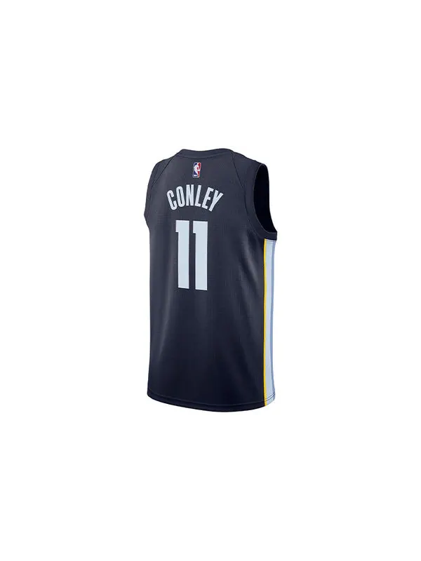 Спортивная футболка nba team limited jersey sw fan edition gray memphis grizzlies 11 navy blue dark blue Nike, синий