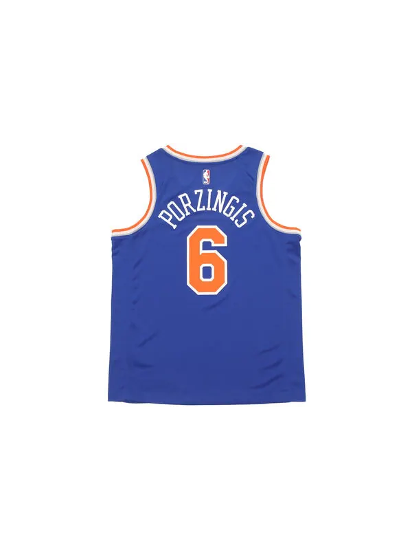 Майка Nike NBA Basketball Icon Edition Swingman Jersey New York Knicks SW Fan Edition 6 Blue — изображение 2 из 4, синий
