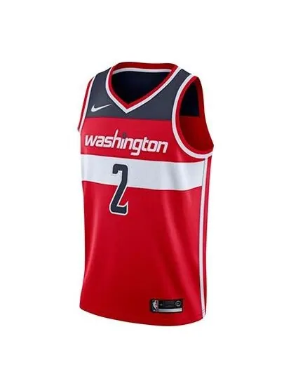 Футболка nba icon edition swingman джерси баскетбольная майка жилет sw fan edition washington wizards Nike, красный