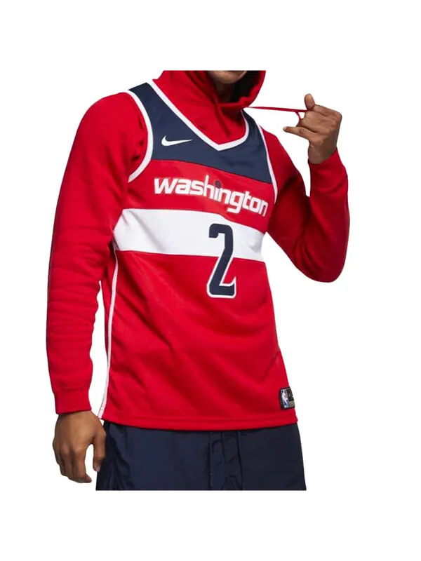 Футболка nba icon edition swingman джерси баскетбольная майка жилет sw fan edition washington wizards Nike, красный