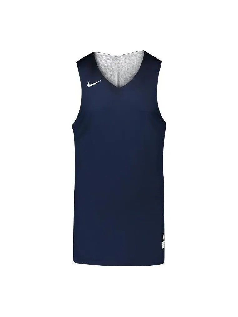 Спортивный топ Nike Reversible Scoop Neck Athletic Tank 'Navy' 867766-420 — изображение 1 из 3, темно-синий