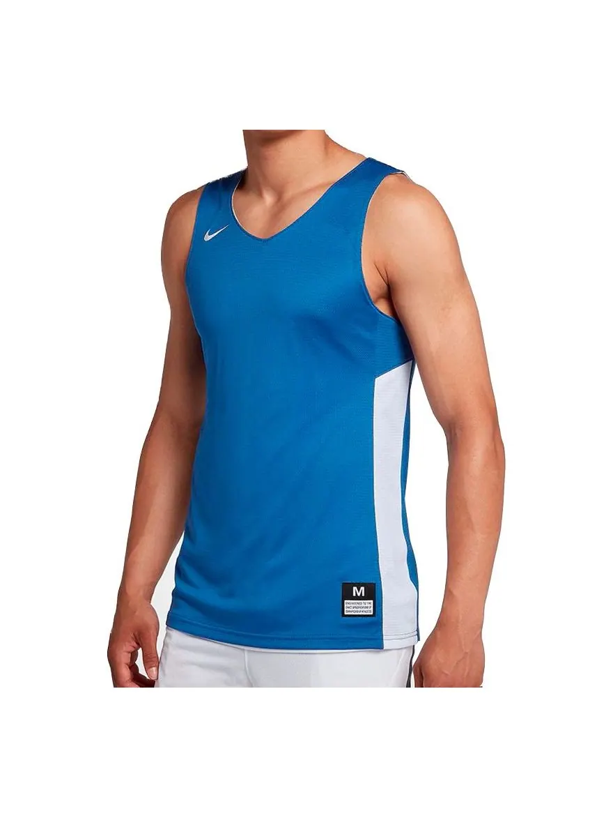 Жилет Nike M Nk Tank Reversible Breathable Casual Sports Vest Blue — изображение 1 из 5, синий