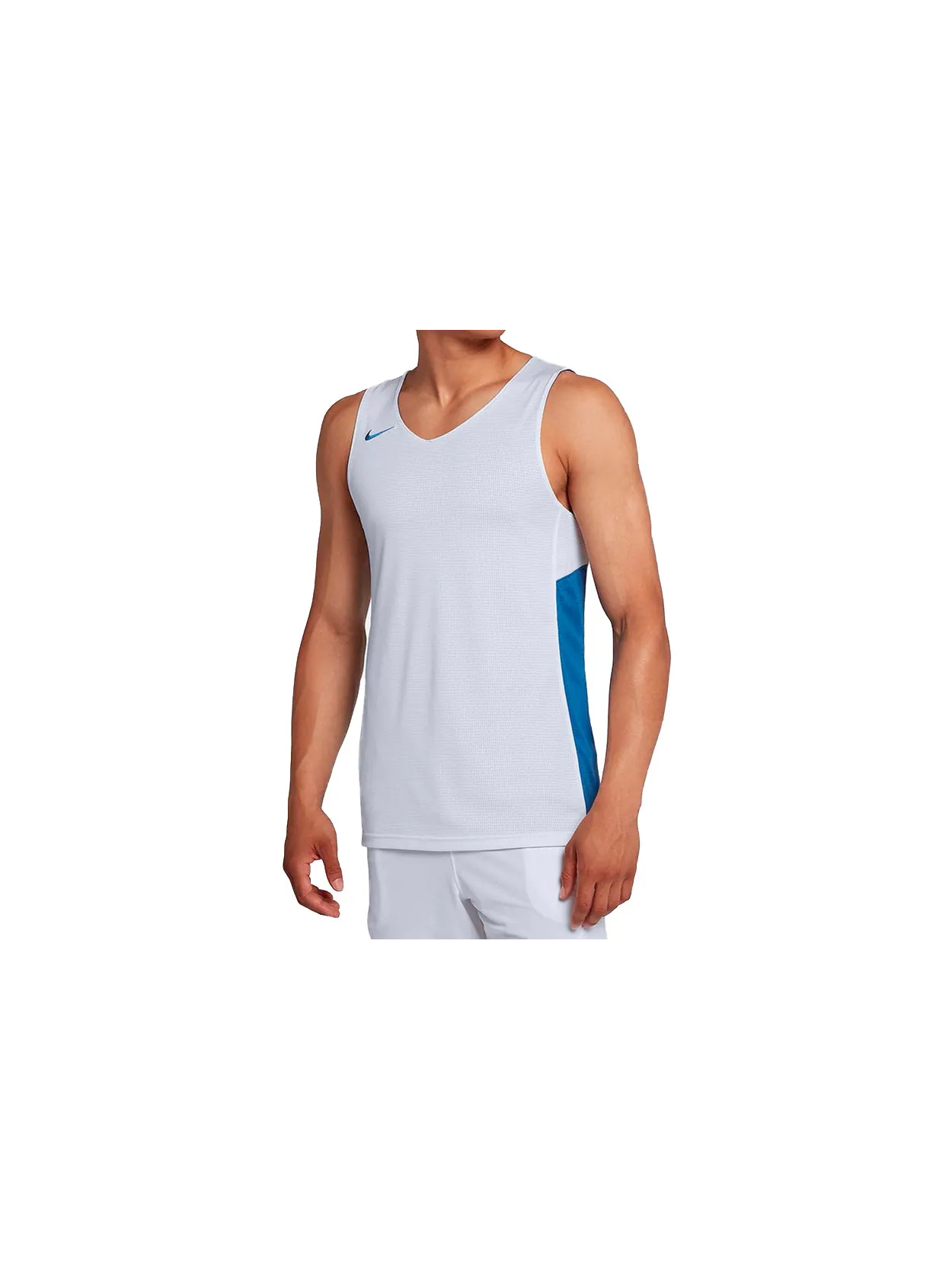 Жилет Nike M Nk Tank Reversible Breathable Casual Sports Vest Blue — изображение 3 из 5, синий