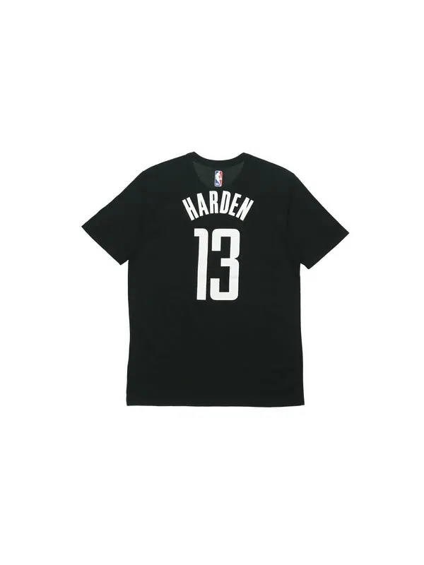 Футболка Nike SS22 NBA Harden Basketball Sports Short Sleeve Rockets 13 Black — изображение 2 из 2, черный