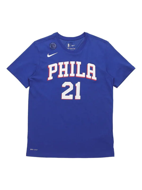 Футболка nba embiid джерси 76 team limited joel embiid a great deep blue Nike — изображение 1 из 2, синий