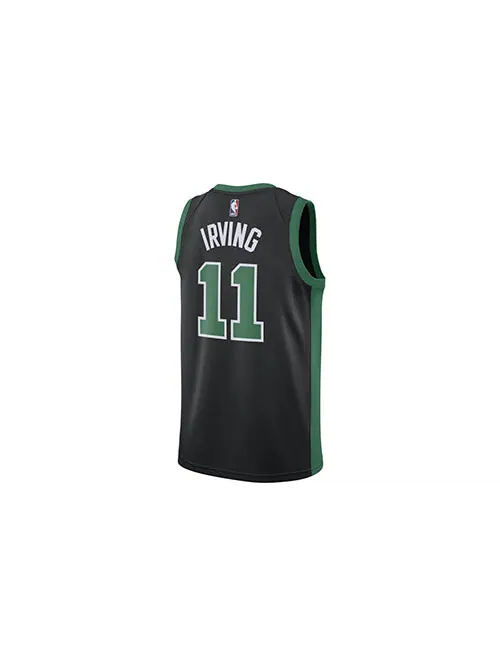 Майка Nike Kyrie Irving Statement Edition Swingman Jersey SW Black — изображение 2 из 4, черный/зеленый
