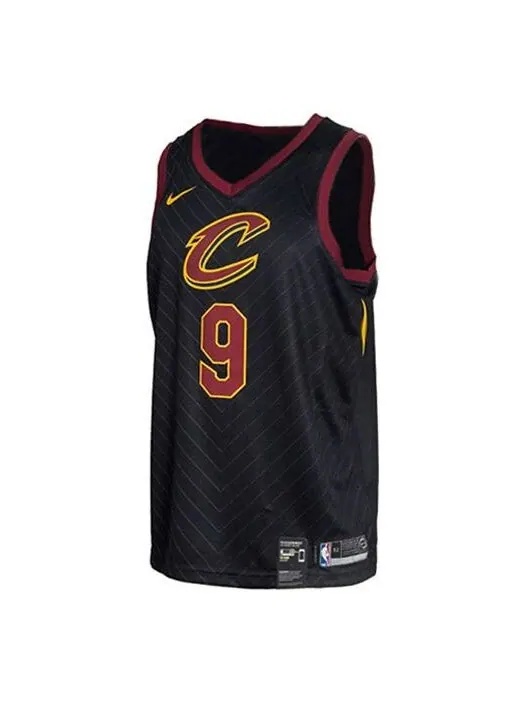 Футболка nba dwyane wade dwayne cavaliers 9 sw fan edition футболка Nike — изображение 1 из 2, черный