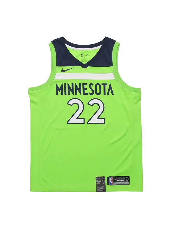 Футболка minnesota timberwolves эндрю уиггинс джерси nba Nike — изображение 1 из 2, зеленый