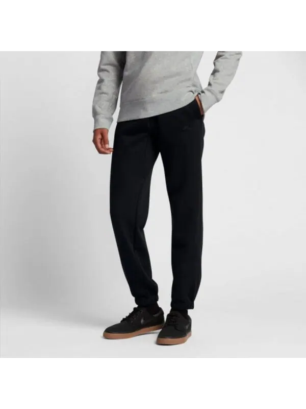 Спортивные штаны Nike SB ICON Fleece Sports Long Pants Black — изображение 2 из 3, черный