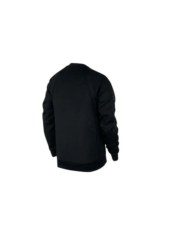 Толстовка Men's Air Jordan Alphabet Pattern Long Sleeves Solid Color Cotton Round Neck Black — изображение 2 из 4, мульти