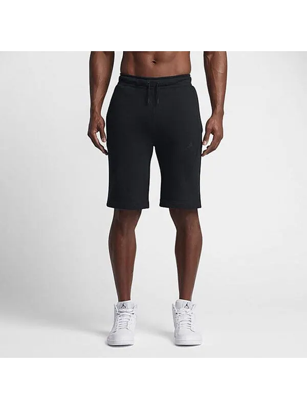 Шорты баскетбольные спортивные трикотажные шорты Air Jordan — изображение 3 из 4, черный