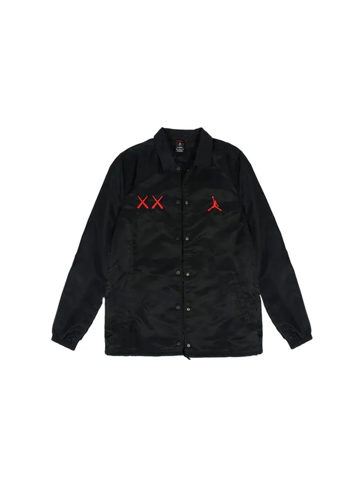 Спортивный топ Air Jordan KAWS Coaches Jacket 884483-010 — изображение 2 из 2, цементный