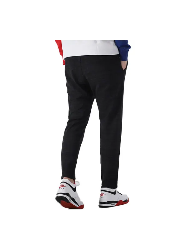 Спортивные штаны Nike Alphabet Logo Loose Sports Pants Black — изображение 3 из 4, черный