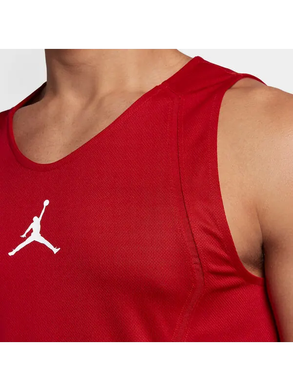 Майка-Топ с подъемом dri fit Air Jordan — изображение 2 из 4, красный/мульти