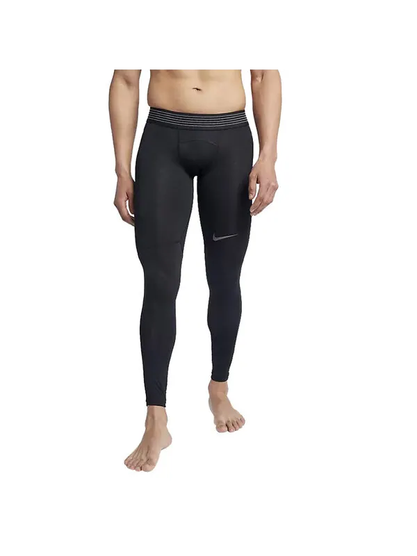 Спортивные штаны Nike Pro Hypercppl Casual Sports Elastic Training gym pants Black — изображение 3 из 4, черный