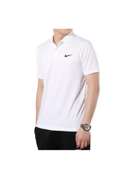 Футболка Nike Dry Victory Golf Polo Shirt 'White' — изображение 1 из 2, белый