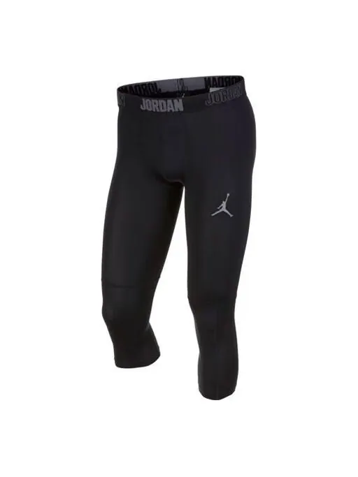 Спортивные штаны Men's Air Jordan Dri-Fit 23 Alpha 3/ Training Gym Pants/Trousers/Joggers Black — изображение 1 из 4, черный