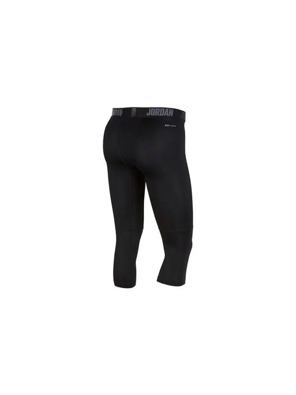 Спортивные штаны Men's Air Jordan Dri-Fit 23 Alpha 3/ Training Gym Pants/Trousers/Joggers Black — изображение 2 из 4, черный