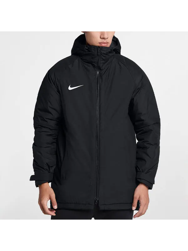 Куртка academy18 sports football hooded jacket men black Nike — изображение 3 из 4, черный