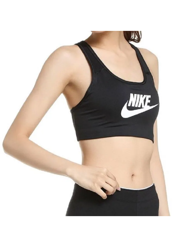 Жилет (WMNS) Nike Swoosh Sports Vest Black — изображение 4 из 5, черный