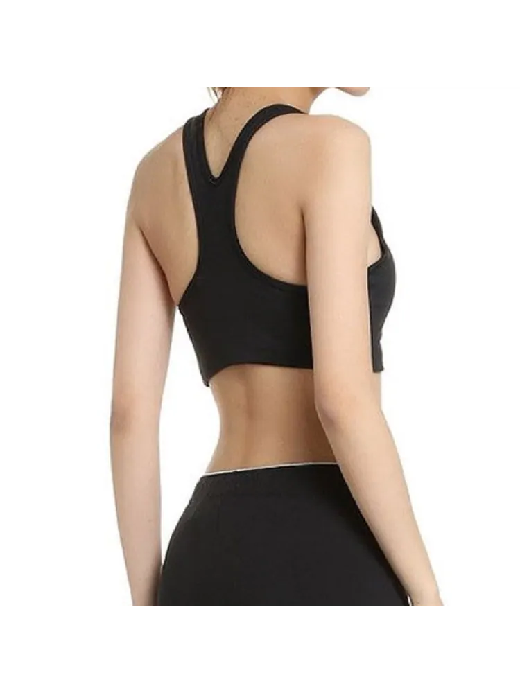 Жилет (WMNS) Nike Swoosh Sports Vest Black — изображение 5 из 5, черный