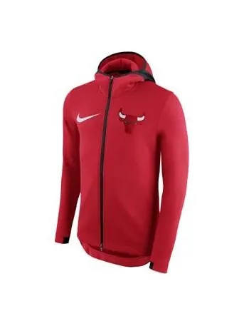 Толстовка Men's Nike Therma Flex Showtime NBA Chicago Bulls Jacket Red — изображение 1 из 4, красный