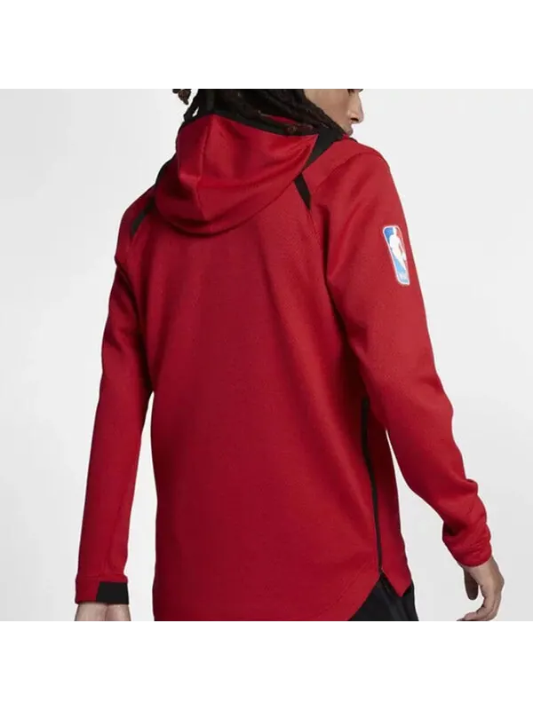 Толстовка Men's Nike Therma Flex Showtime NBA Chicago Bulls Jacket Red — изображение 4 из 4, красный