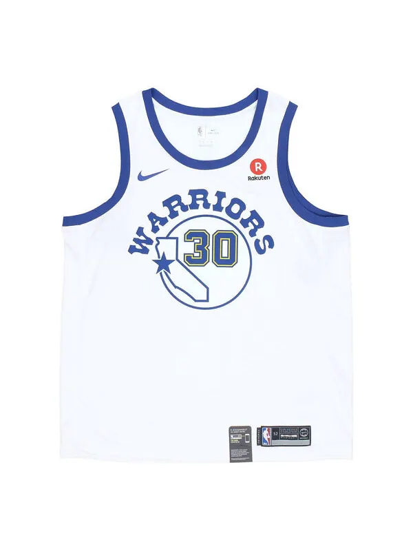 Спортивная футболка golden state warriors curry 30 white hardwood classic swingman jersey Nike — изображение 1 из 4, белый
