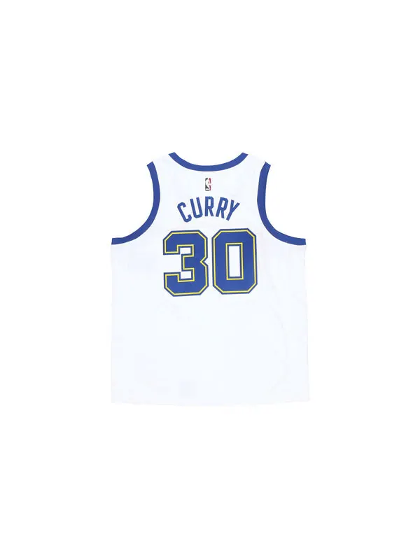Спортивная футболка golden state warriors curry 30 white hardwood classic swingman jersey Nike — изображение 2 из 4, белый