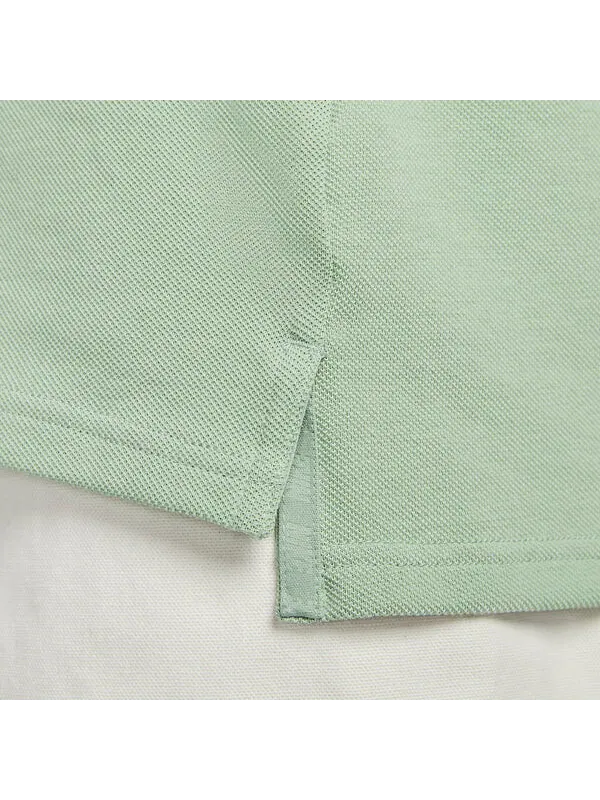 Футболка Nike Logo Polo T-Shirt 'Green' — изображение 3 из 4, зеленый/коричневый