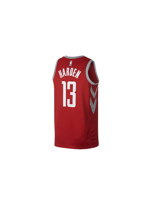 Спортивная футболка nba houston rockets james harden city edition swingman jersey 13 red Nike — изображение 2 из 2, красный