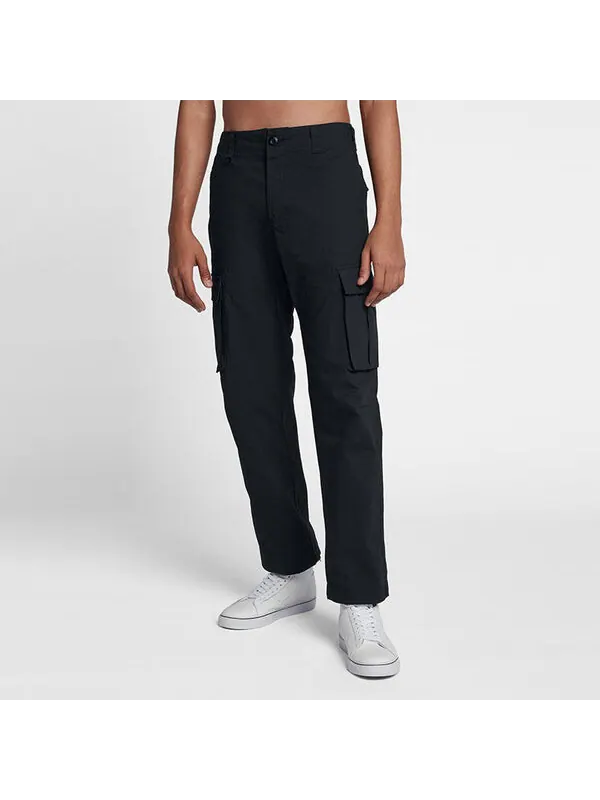 Спортивные штаны Nike SB Flex Ftm Multiple Pockets Straight Cargo Long Pants Black — изображение 3 из 4, черный