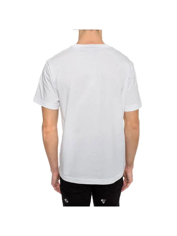 Футболка men's x kaws crossover logo short sleeve white Dior — изображение 3 из 4, белый