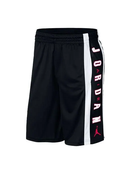 Шорты rise contrasting colors alphabet printing sports shorts black Air Jordan — изображение 1 из 4, черный