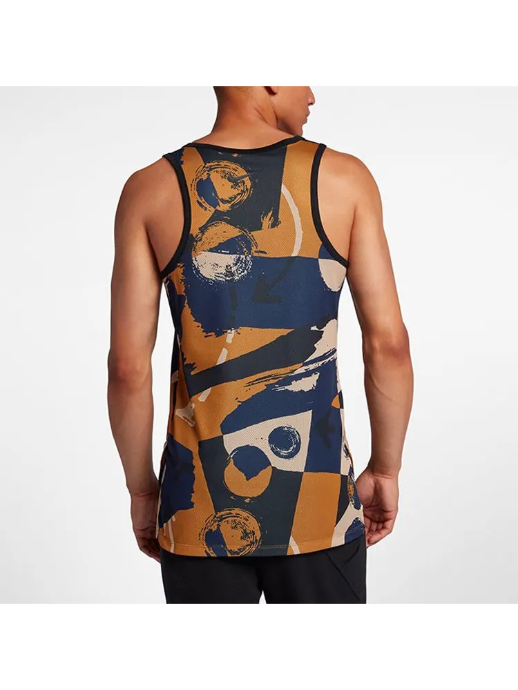 Жилет Nike KD Durant Men's Basketball Sports Casual Vest Men's Blue/Yellow — изображение 5 из 6, желтый