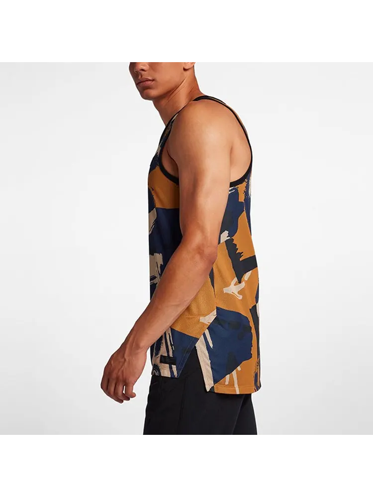 Жилет Nike KD Durant Men's Basketball Sports Casual Vest Men's Blue/Yellow — изображение 6 из 6, желтый