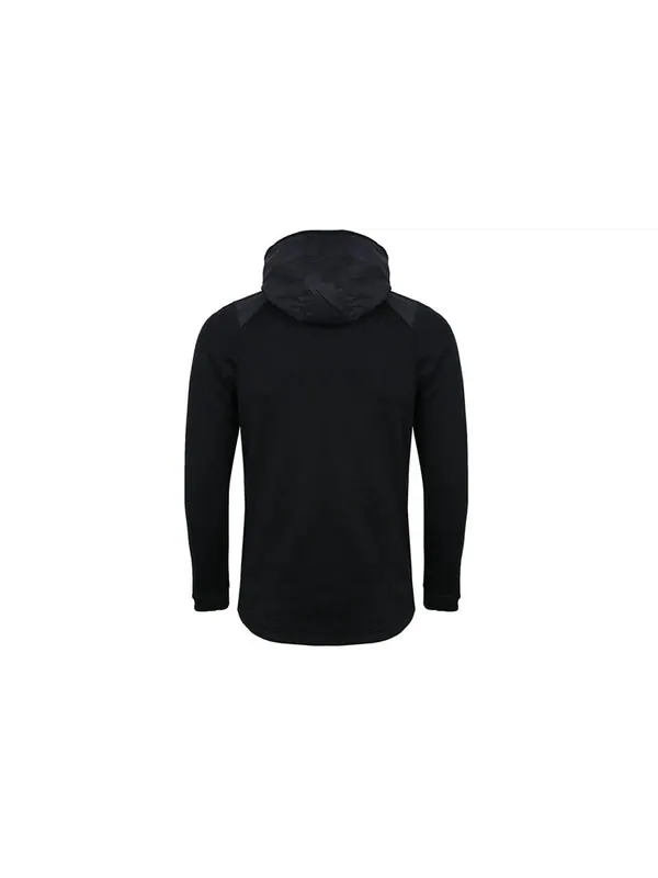 Толстовка splicing hooded stay warm sports jacket black Nike — изображение 2 из 4, черный