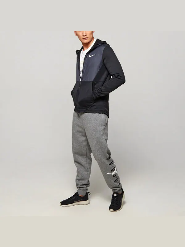 Толстовка splicing hooded stay warm sports jacket black Nike — изображение 4 из 4, черный
