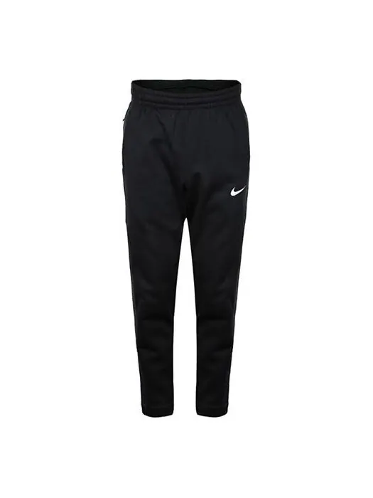 Спортивные штаны Nike THERMA Fleece Drawstring Sports Basketball Long Pants Black
