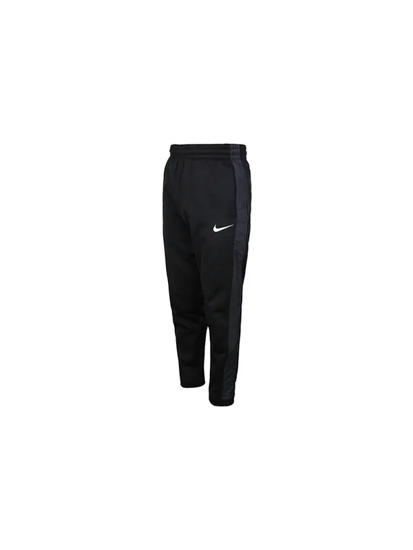 Спортивные штаны Nike THERMA Fleece Drawstring Sports Basketball Long Pants Black — изображение 3 из 3, черный