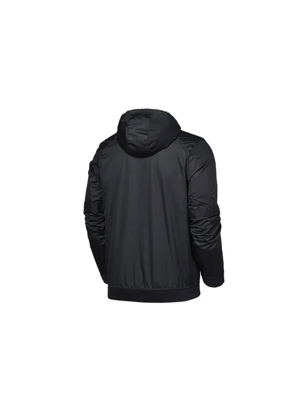 Куртка Nike Lebron Fleece Stay Warm Breathable hooded track Jacket 'Black' — изображение 2 из 4, черный