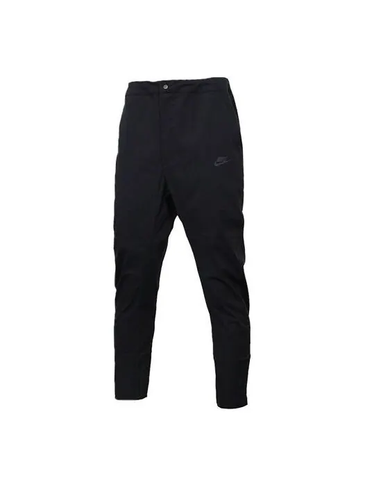 Брюки woven athleisure casual sports long pants black Nike