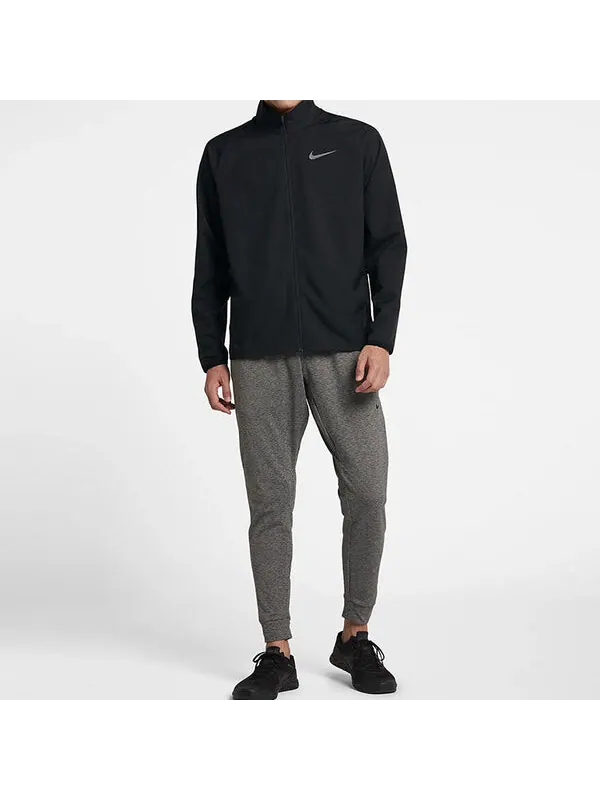 Куртка Nike Dri-FIT Casual Sports Woven Training Jacket Black — изображение 3 из 4, черный