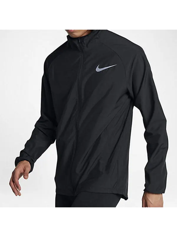 Куртка Nike Dri-FIT Casual Sports Woven Training Jacket Black — изображение 4 из 4, черный